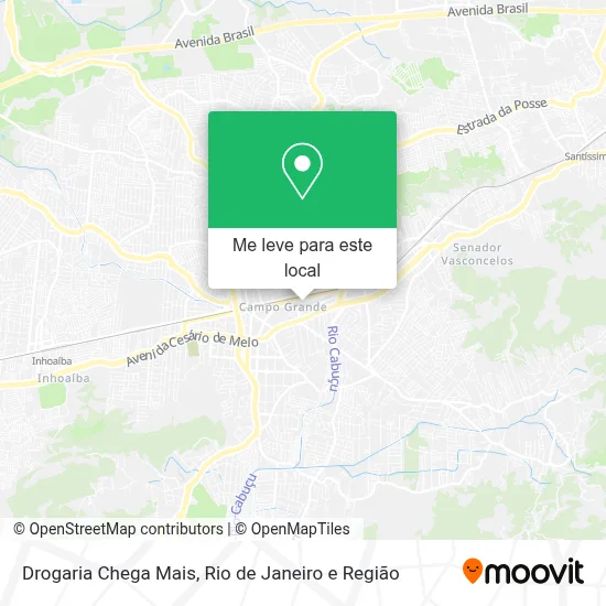 Drogaria Chega Mais mapa