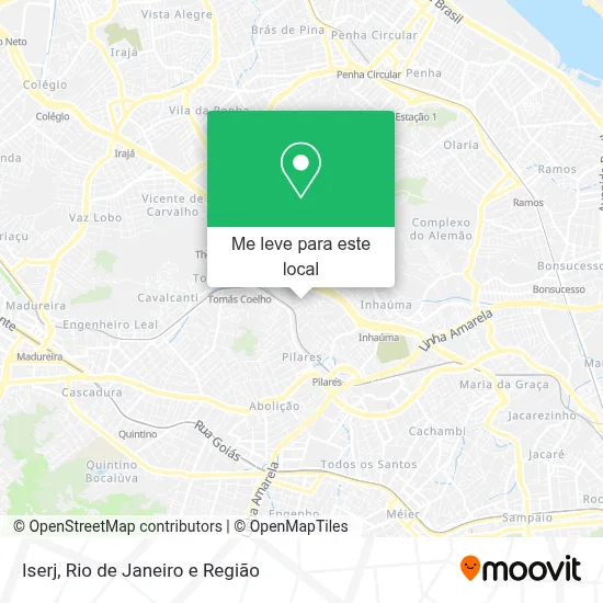 Iserj mapa