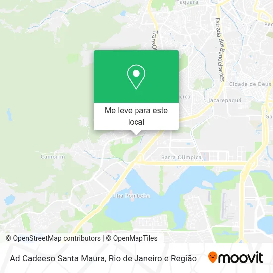 Ad Cadeeso Santa Maura mapa