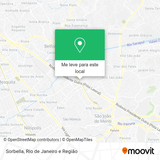 Sorbella mapa