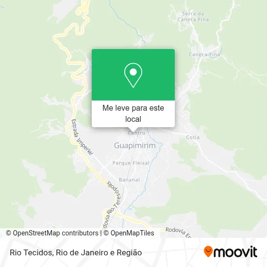 Rio Tecidos mapa