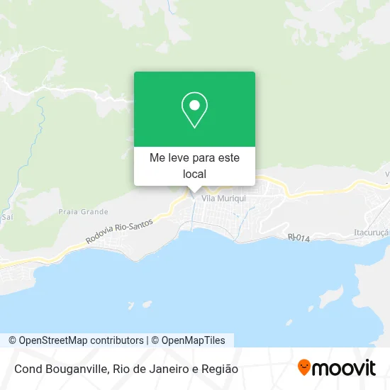 Cond Bouganville mapa