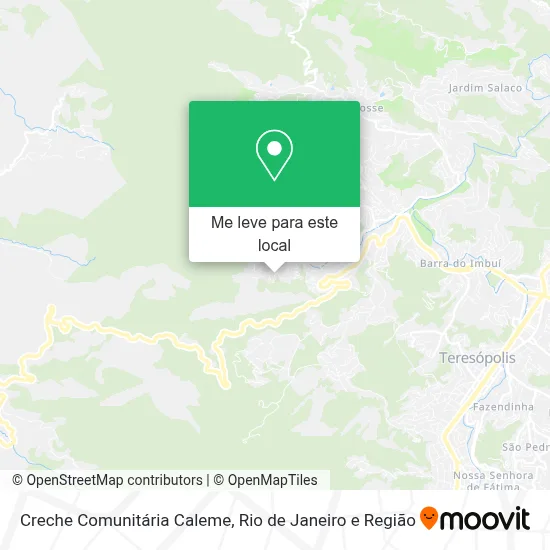 Creche Comunitária Caleme mapa