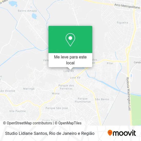 Studio Lidiane Santos mapa