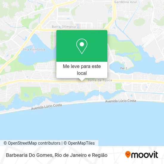 Barbearia Do Gomes mapa