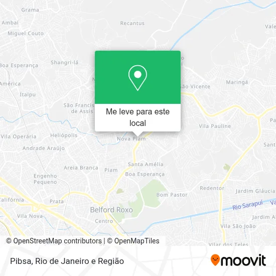 Pibsa mapa
