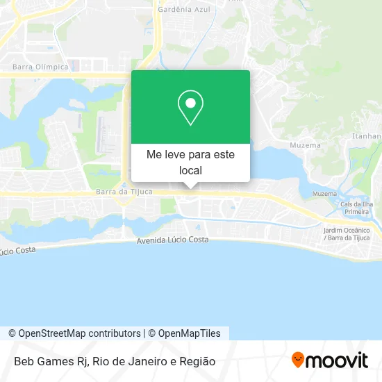 Beb Games Rj mapa
