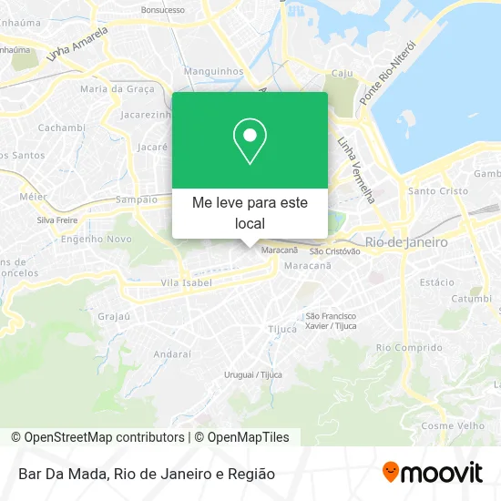 Bar Da Mada mapa