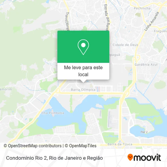 Condomínio Rio 2 mapa