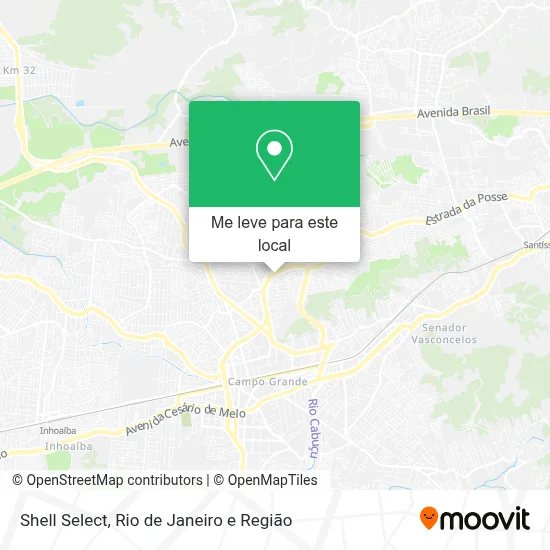 Shell Select mapa