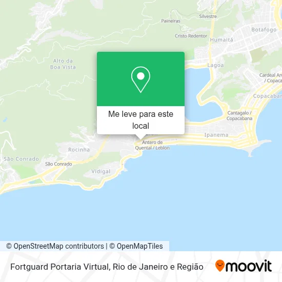 Fortguard Portaria Virtual mapa