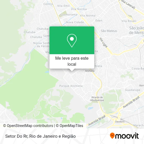 Setor Do Rr mapa