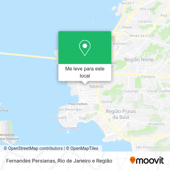 Fernandes Persianas mapa