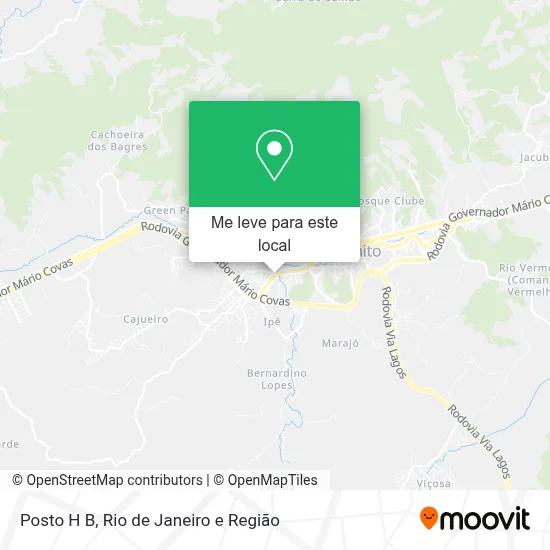 Posto H B mapa