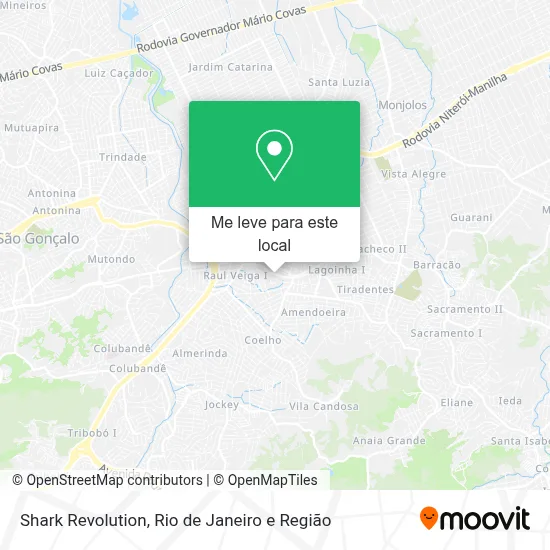 Shark Revolution mapa
