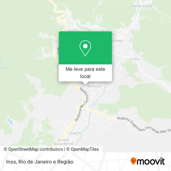 Inss mapa