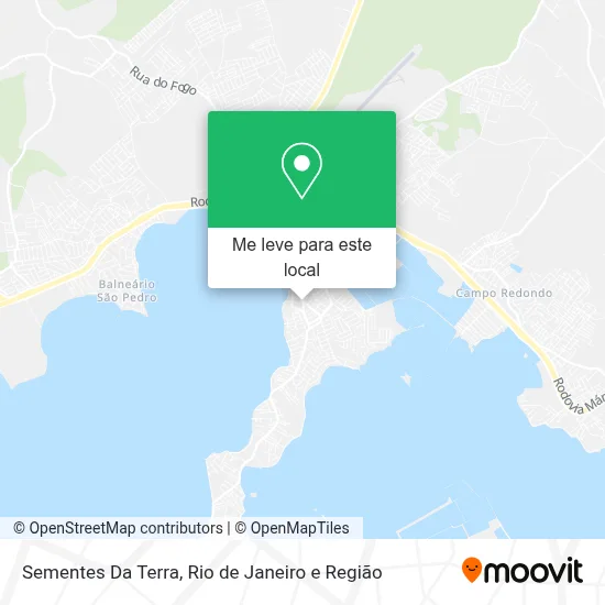 Sementes Da Terra mapa