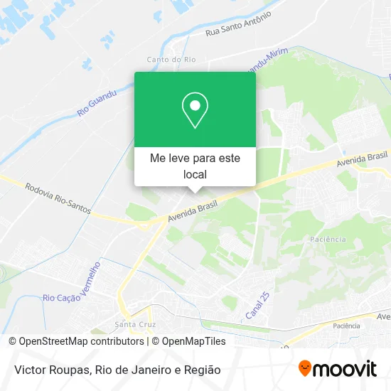 Victor Roupas mapa