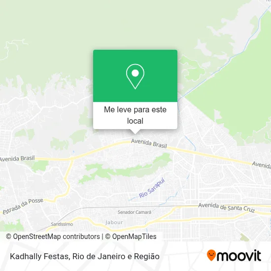 Kadhally Festas mapa