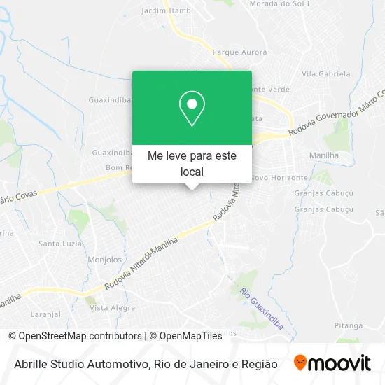 Abrille Studio Automotivo mapa