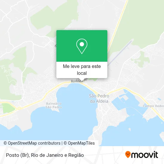 Posto (Br) mapa