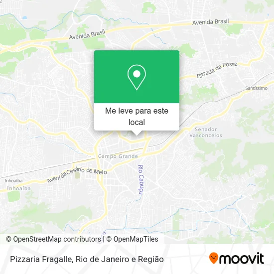 Pizzaria Fragalle mapa
