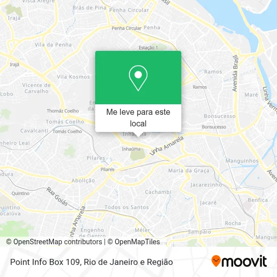 Point Info Box 109 mapa