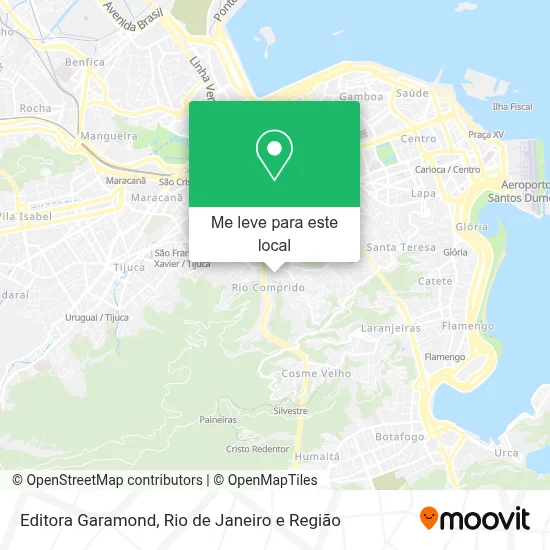 Editora Garamond mapa