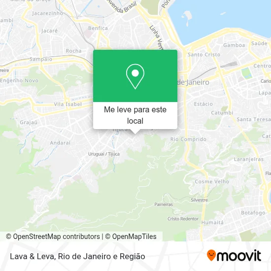 Lava & Leva mapa