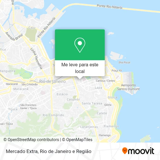 Mercado Extra mapa