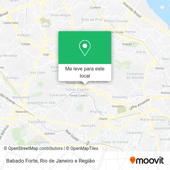 Babado Forte mapa