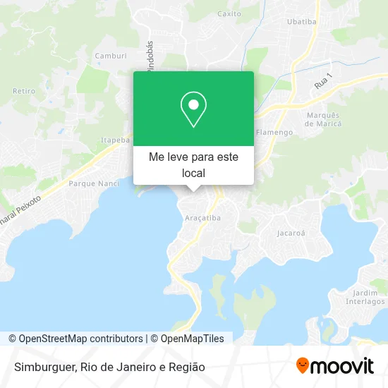 Simburguer mapa