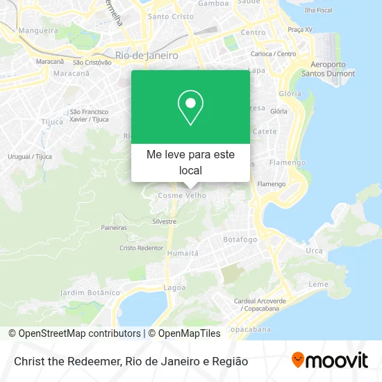 Christ the Redeemer mapa