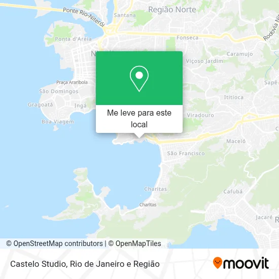 Castelo Studio mapa