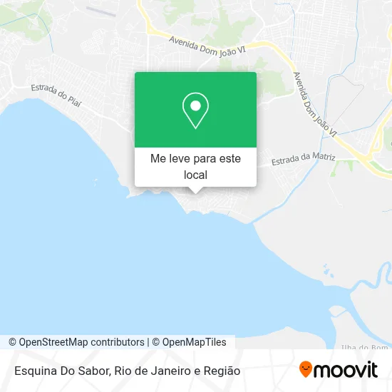 Esquina Do Sabor mapa
