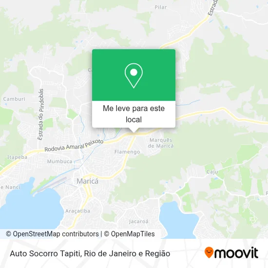 Auto Socorro Tapiti mapa