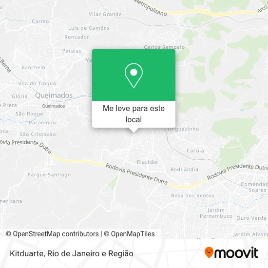 Kitduarte mapa