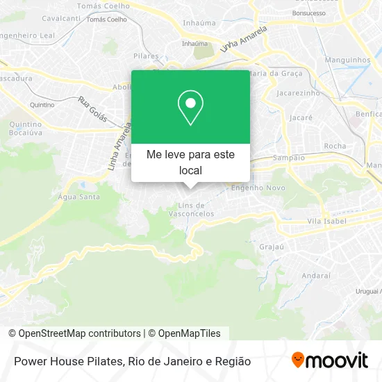 Power House Pilates mapa