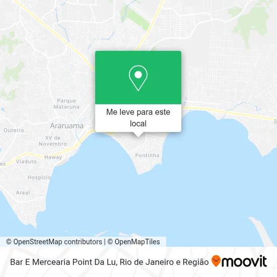 Bar E Mercearia Point Da Lu mapa