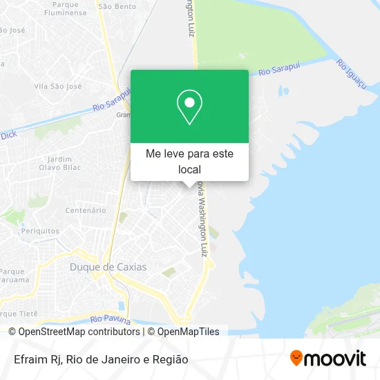 Efraim Rj mapa