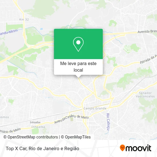 Top X Car mapa