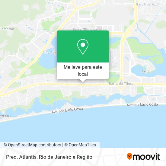 Pred. Atlantis mapa