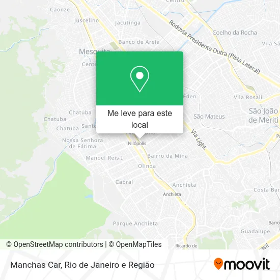 Manchas Car mapa