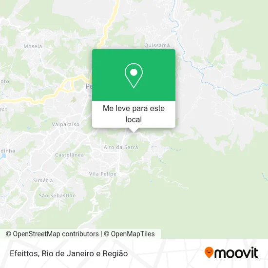 Efeittos mapa