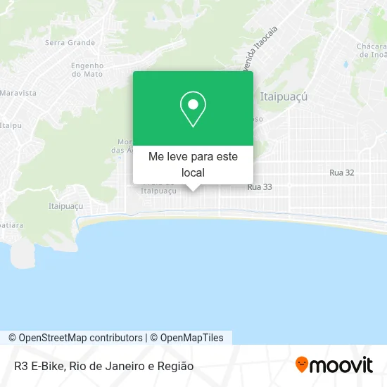 R3 E-Bike mapa