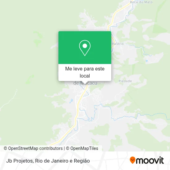 Jb Projetos mapa