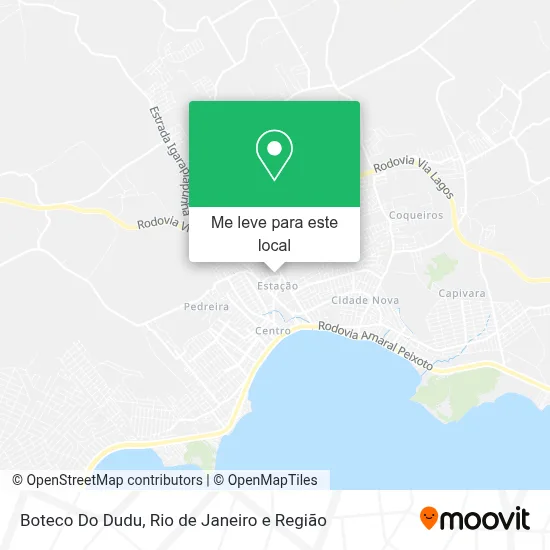 Boteco Do Dudu mapa
