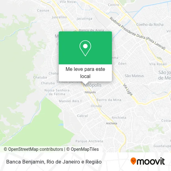 Banca Benjamin mapa