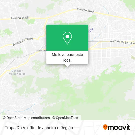 Tropa Do Vn mapa