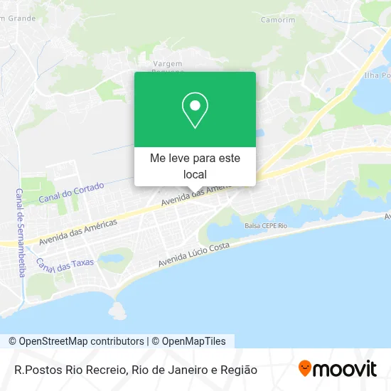R.Postos Rio Recreio mapa